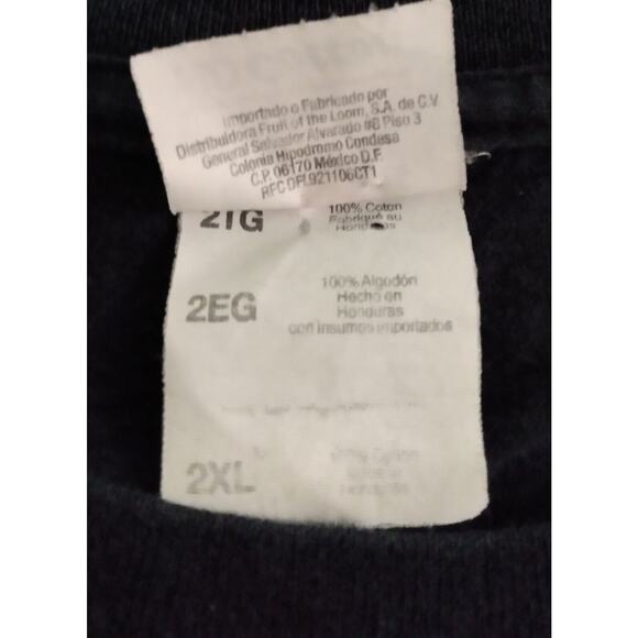 VTG Melted Drip Skull Shirt Skeleton Green Purple Lime Mens 2XL Graphic T Shirt - Picture 4 of 9